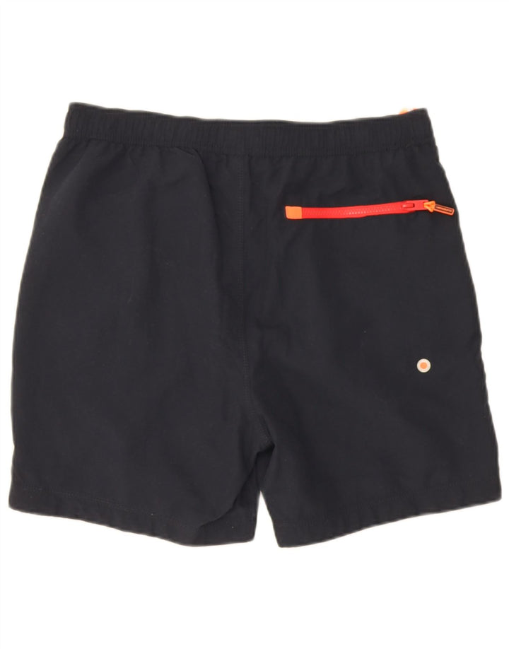 Superdry Grafiske svømmeshorts til mænd XL sort polyester