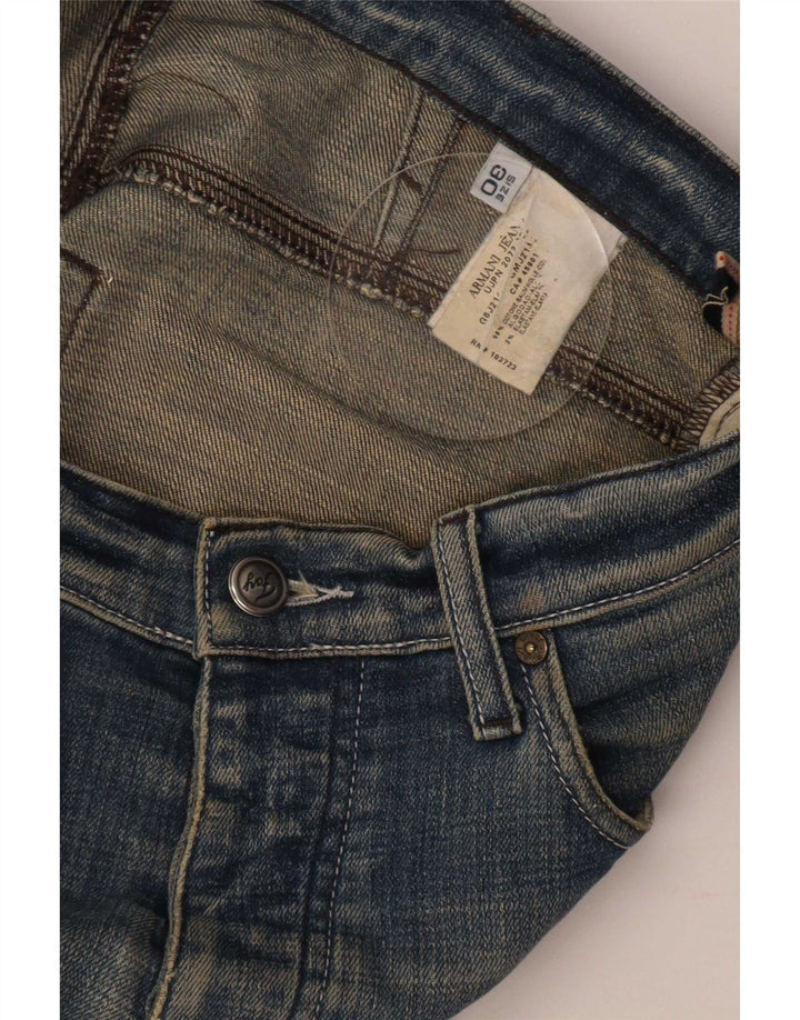 Armani Herre Slim Jeans W30 L32 Blå Bomuld