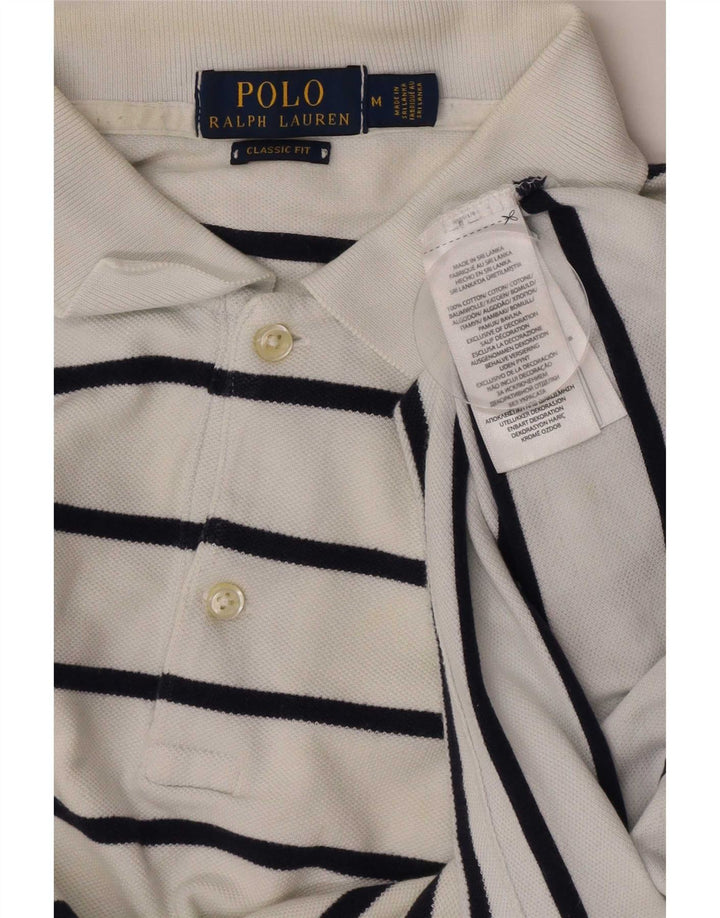 Polo Ralph Lauren Herreskjorte Medium hvid stribet bomuld