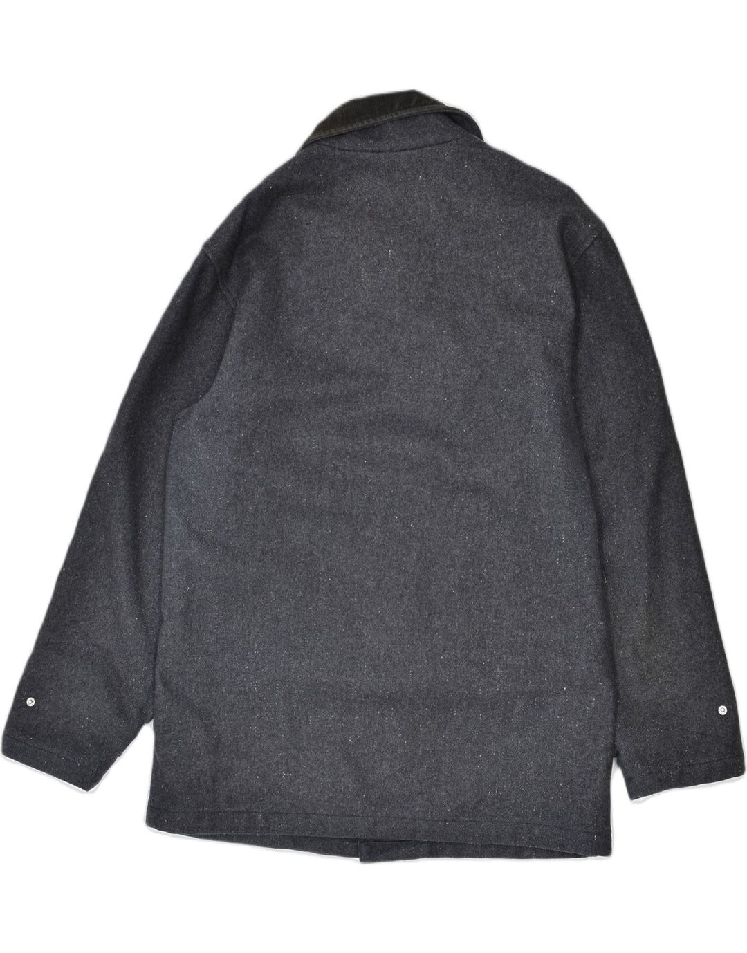 SCHOTT Mens Overcoat UK 40 Large Grey Wool Vintage Schott and Second-Hand Schott from Messina Hembry 