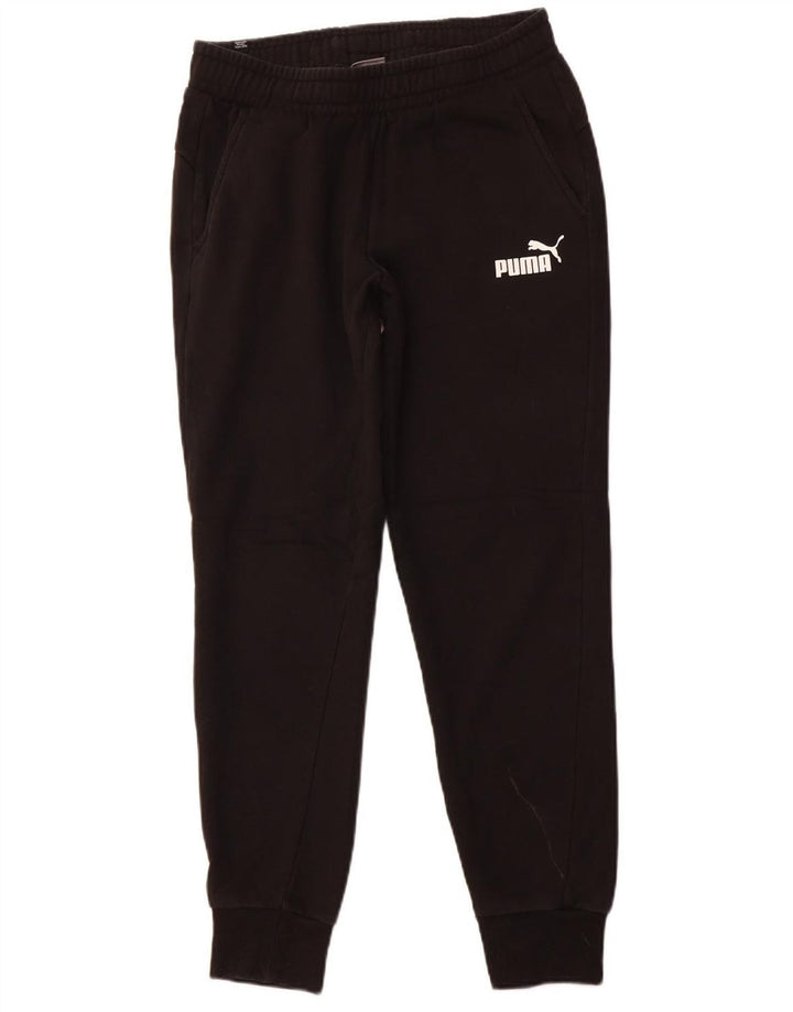 PUMA Træningsdragt til mænd Joggers Medium Sort Bomuld