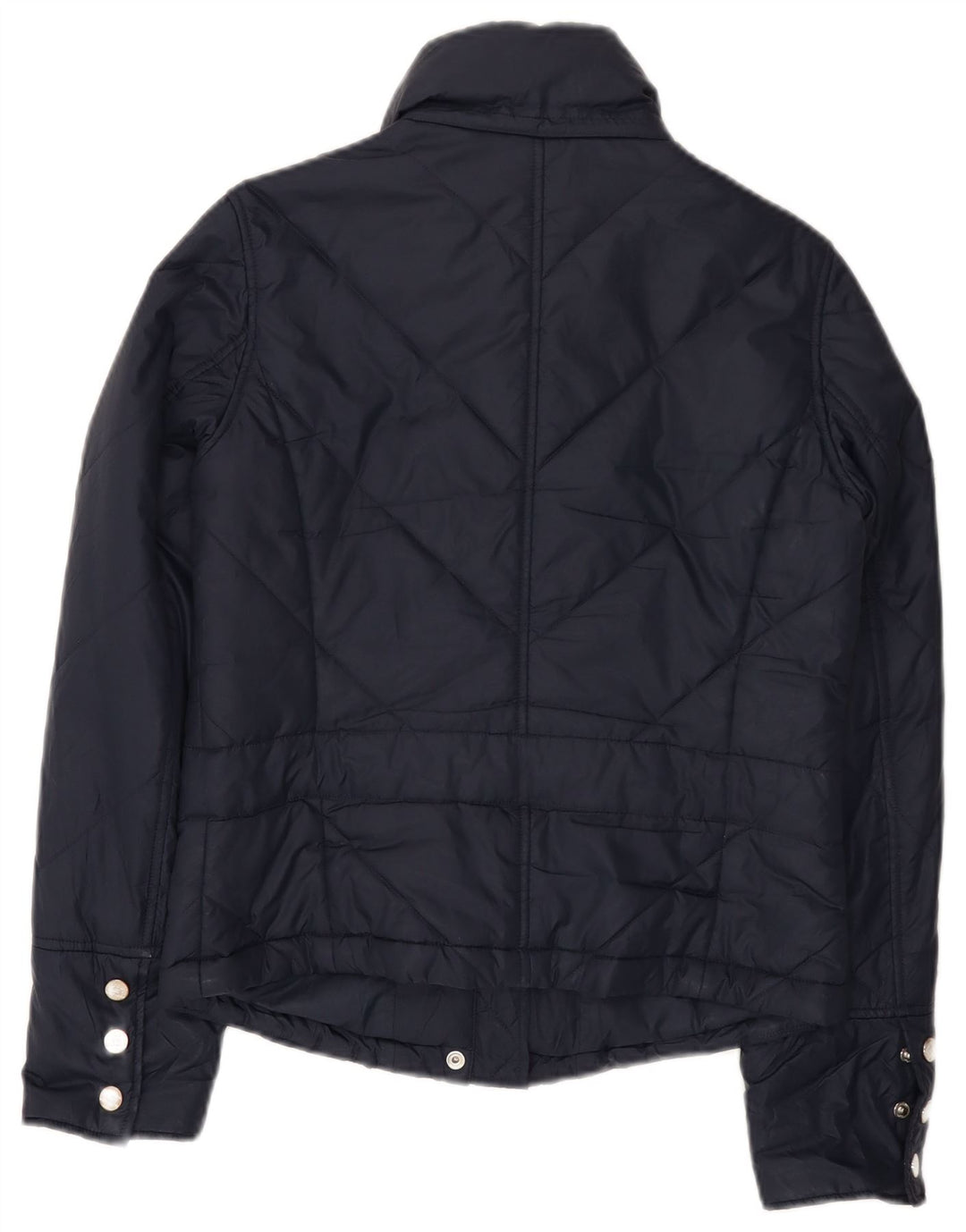 Tommy Hilfiger Dame Polstret Jakke UK 10 Small Navy Blue Polyester
