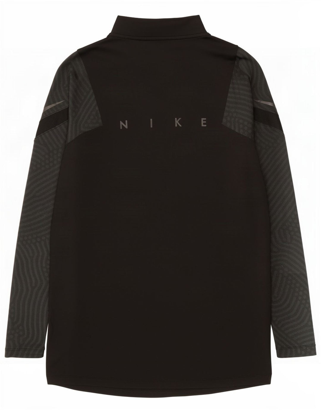 Nike Herre Dri Fit Grafisk Pullover Træningsdragt Top Lille sort nålestribe