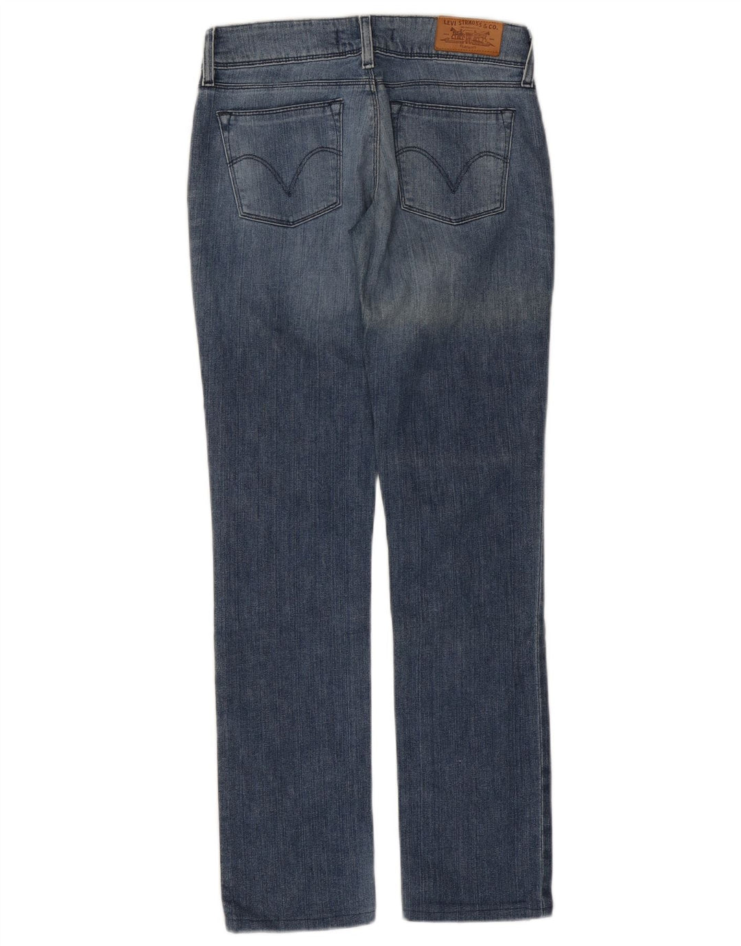 Levi's Dame 571 Slim Jeans W28 L30 Blå Bomuld