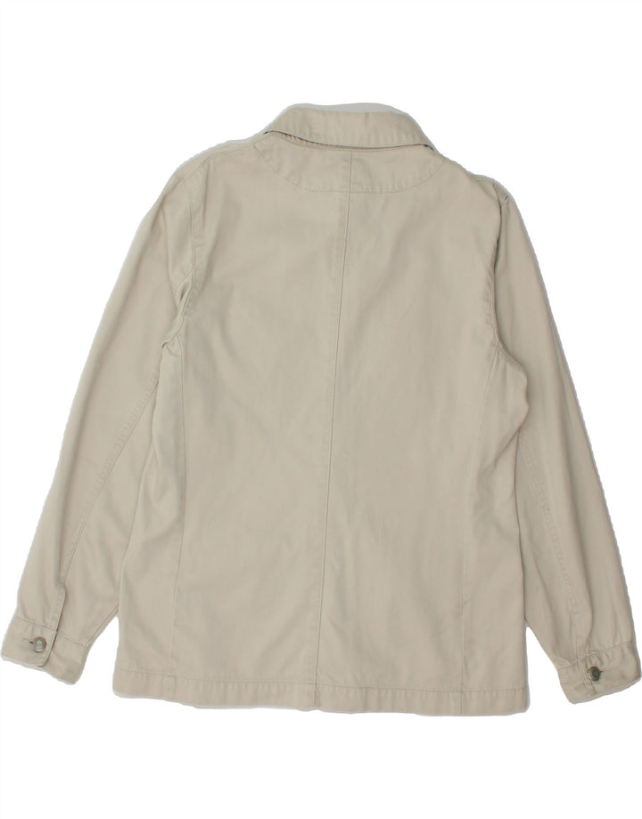 GAP Womens Denim Jacket UK 16 Large Beige Cotton Vintage Gap and Second-Hand Gap from Messina Hembry 