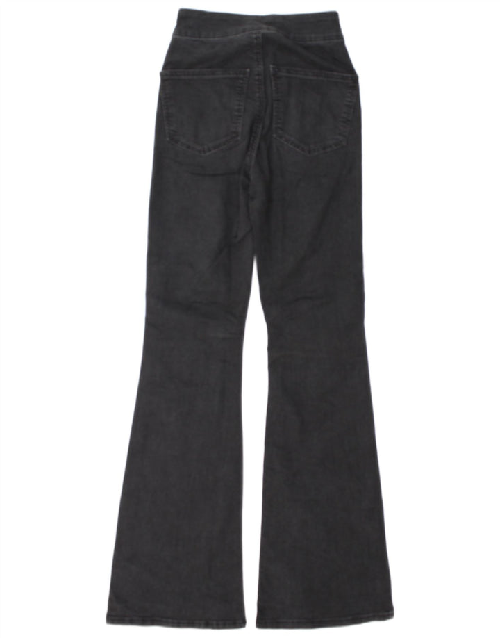 Topshop Dame Flared Jeans W28 L32 Grå Bomuld