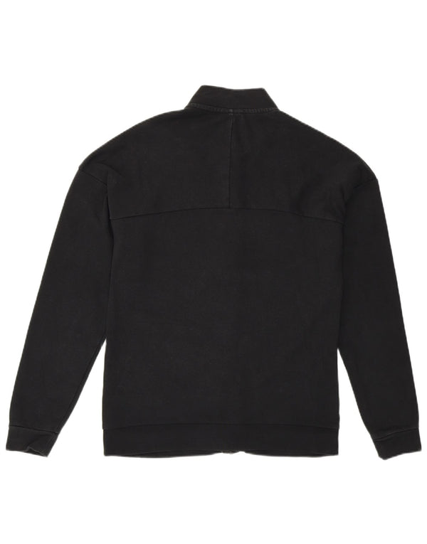 Diadora Womens Loose Fit træningsdragt topjakke UK 6 XS Sort