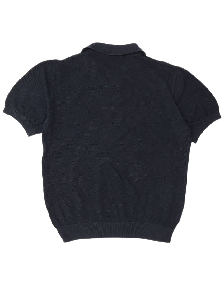 Zara herre poloshirt Medium Navy Blue