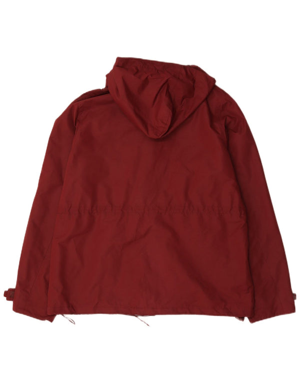 Mountain Warehouse Dame Regnjakke med hætte UK 16 Large Burgundy Polyester