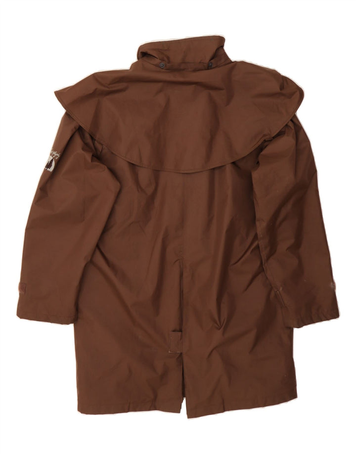 JACK MURPHY Womens Windbreaker Coat UK 10 Small  Brown Polyester Vintage Jack Murphy and Second-Hand Jack Murphy from Messina Hembry 