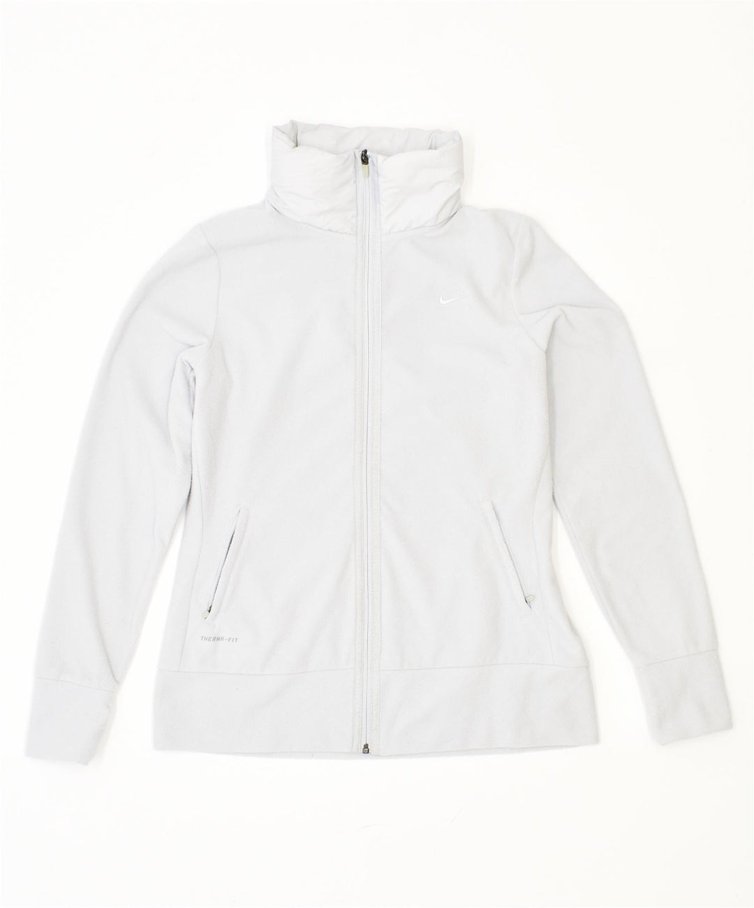 NIKE Therma Fit Fleecejakke til kvinder UK 14 Stor grå polyester