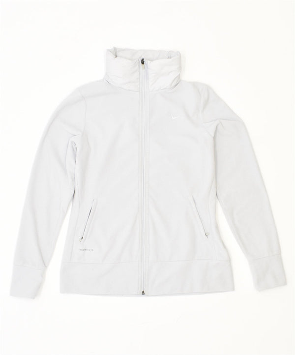 NIKE Therma Fit Fleecejakke til kvinder UK 14 Stor grå polyester