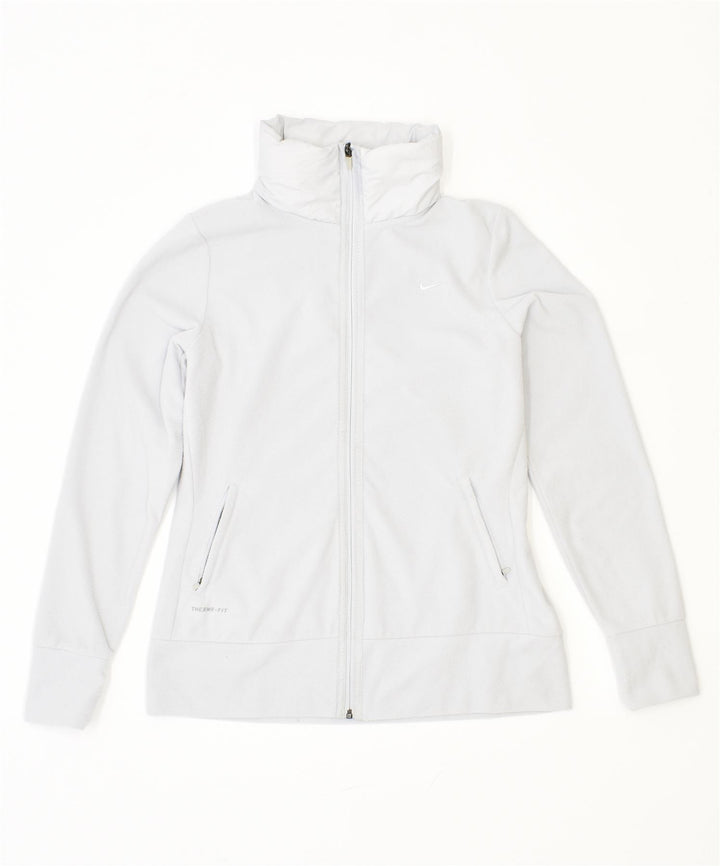 NIKE Therma Fit Fleecejakke til kvinder UK 14 Stor grå polyester