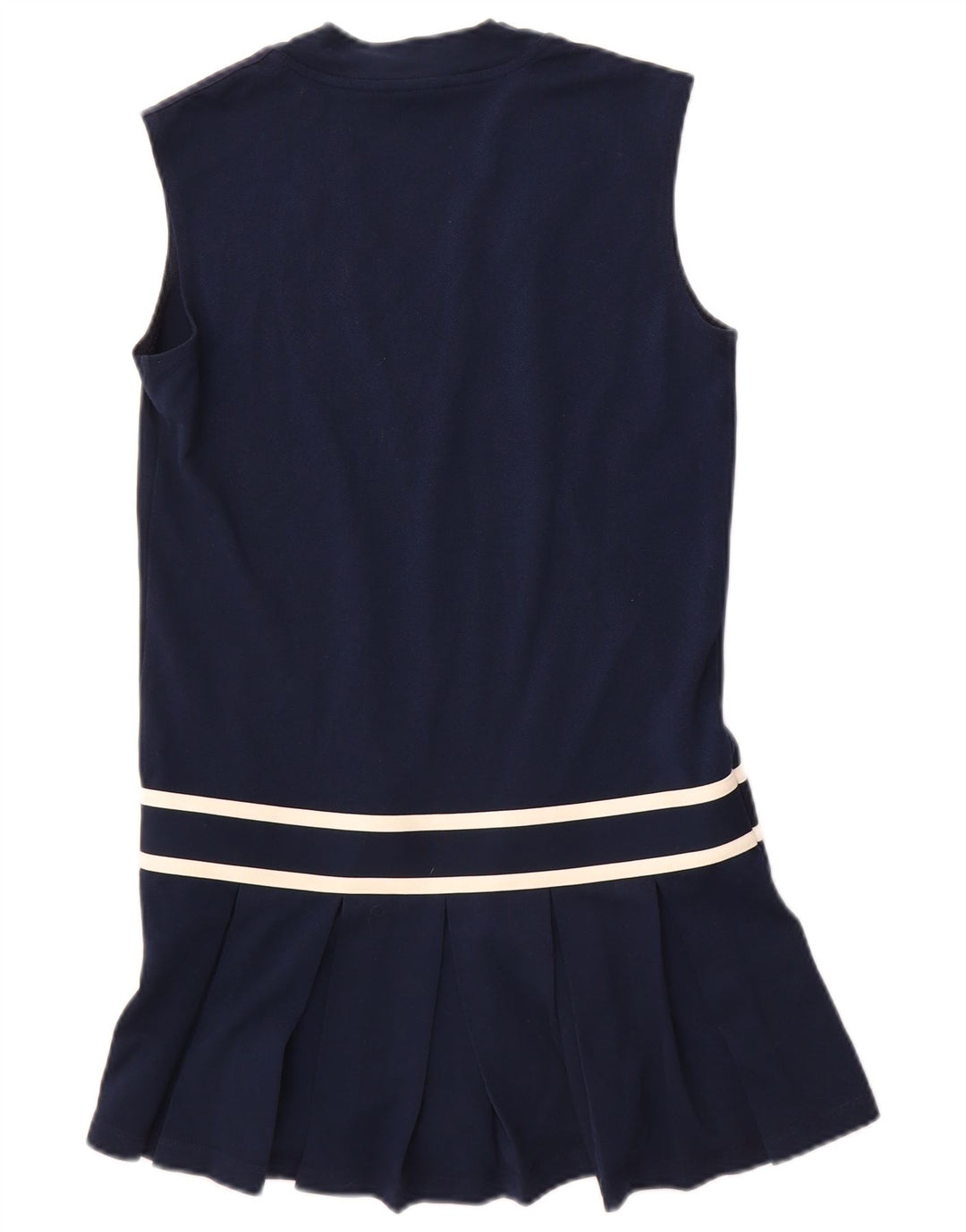 Adidas Dame Tennis Dress UK 8 Small Navy Blue Polyester