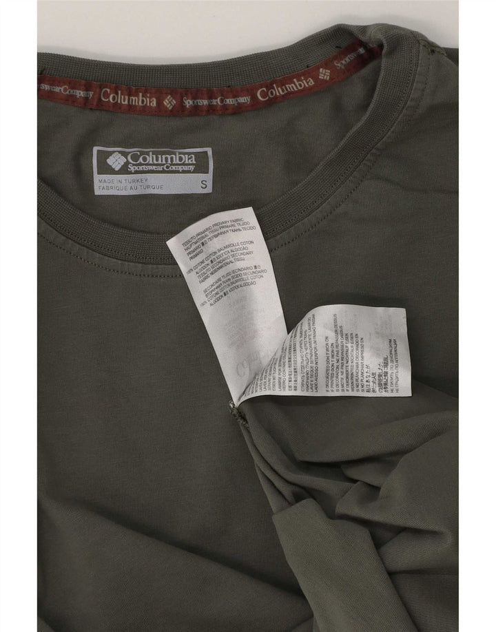 Columbia Herre T-shirt Top Lille Khaki Bomuld