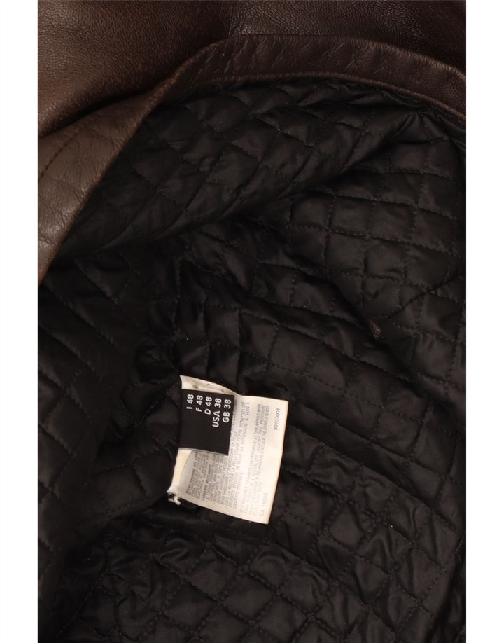 Belfe & Belfe Herre Læderjakke UK 38 Medium Brun Læder