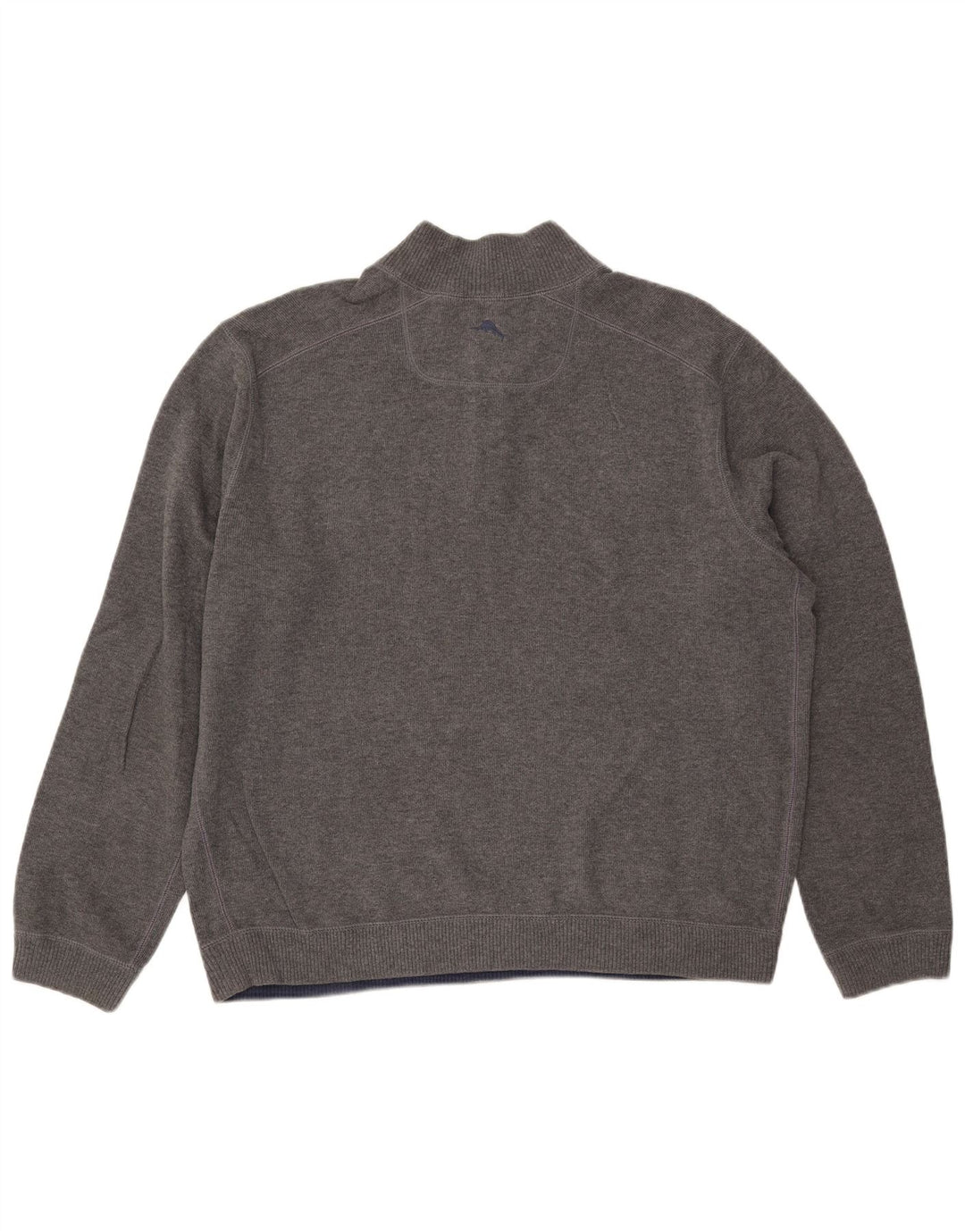 TOMMY BAHAMA sweater med lynlås til mænd XL Grå