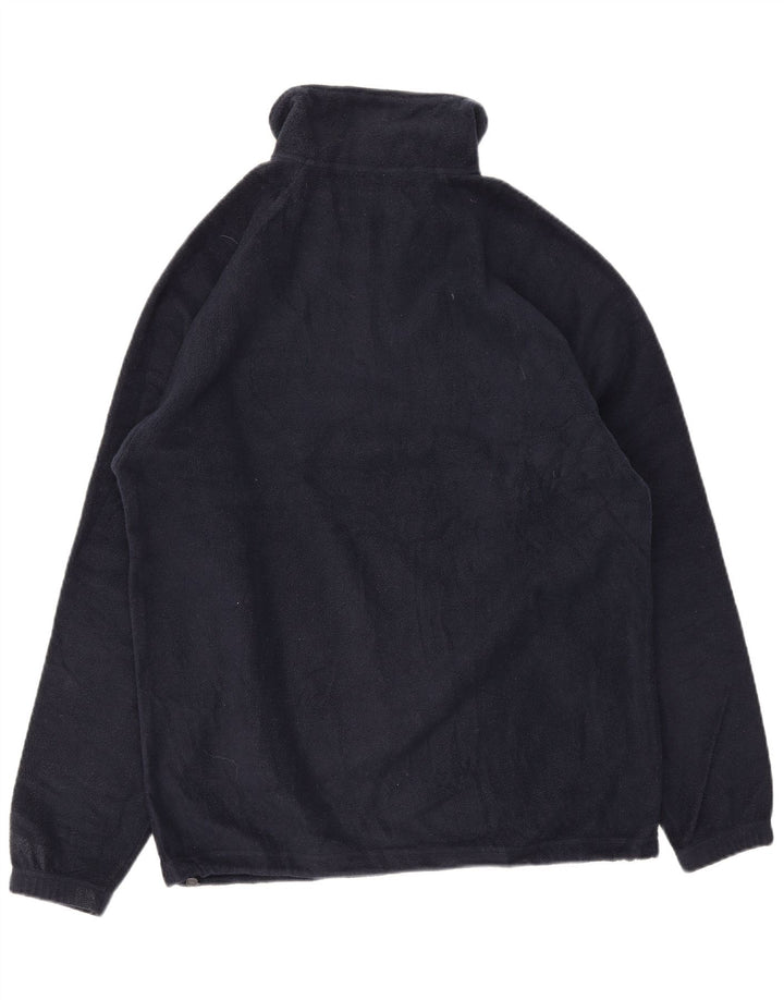 Kappa herre lynlås hals fleece jumper medium marineblå polyester