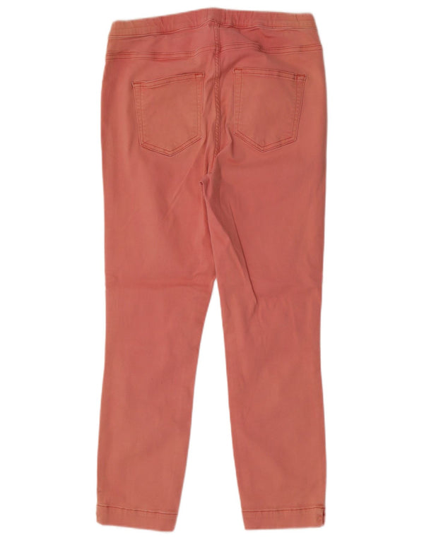 White Stuff Womens Crop Jegging Jeans UK 12 Medium W28 L25 Pink Bomuld