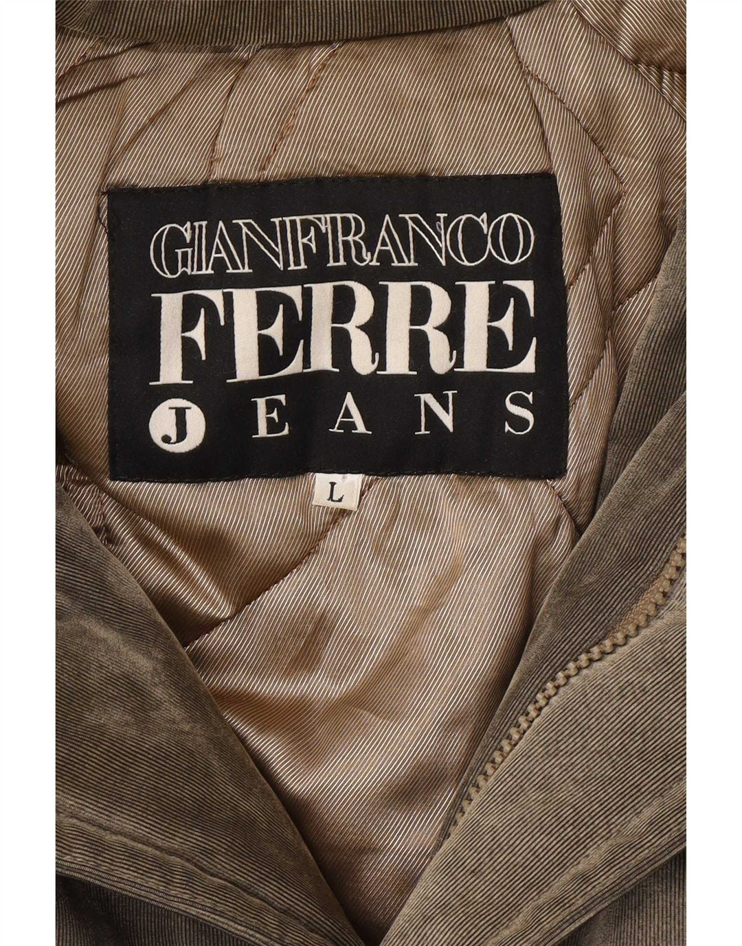 Gianfranco Ferre Herre Hooded Parka Jacket UK 40 Large Grey