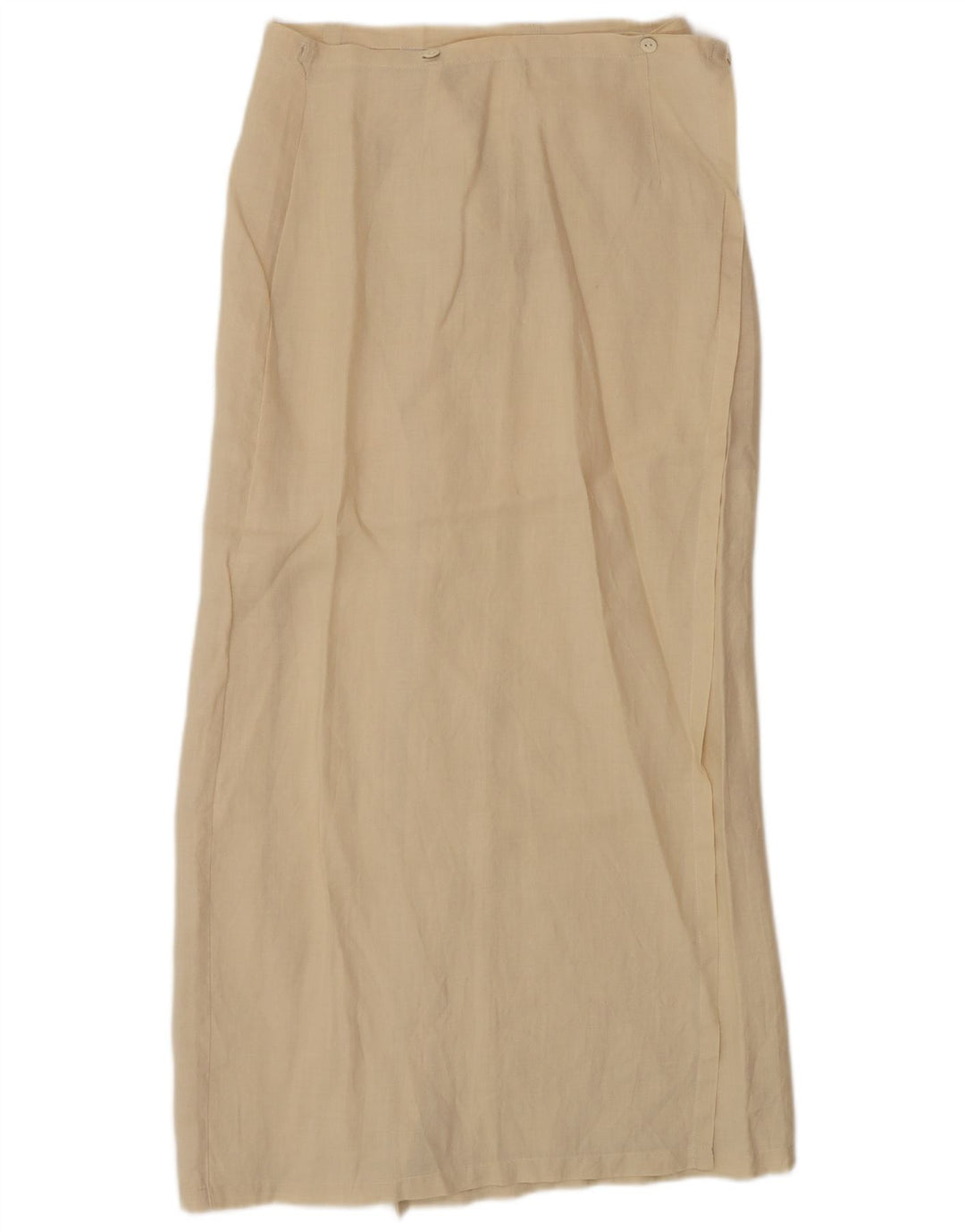 Chicca Testi Dame Maxi Wrap Nederdel Small W26 Beige Linen