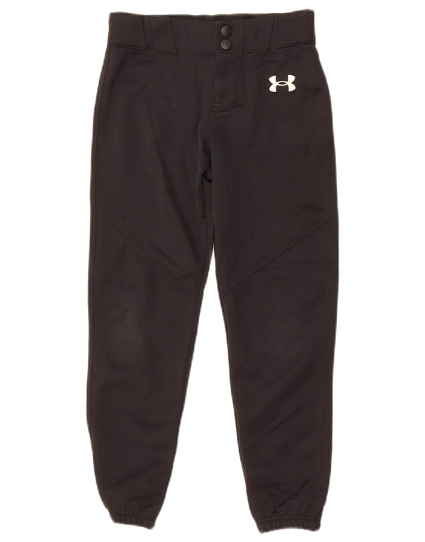 Under Armour Boys Træningsdragt Bukser Joggers 7-8 år Small Black