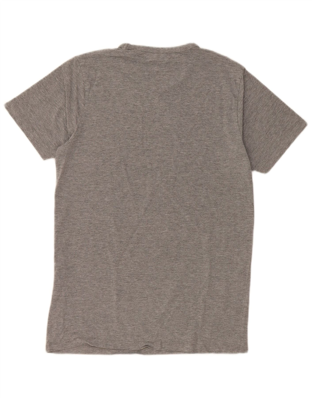 JACK & JONES Herre T-shirt Top Medium Grey Flecked Bomuld