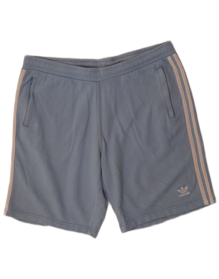 ADIDAS Sportshorts til mænd XL Blå Bomuld