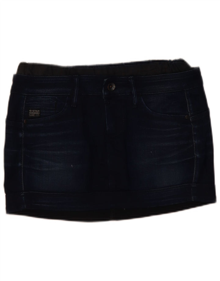 G-Star Dame Mini Denim Nederdel W28 Medium Navy Blue