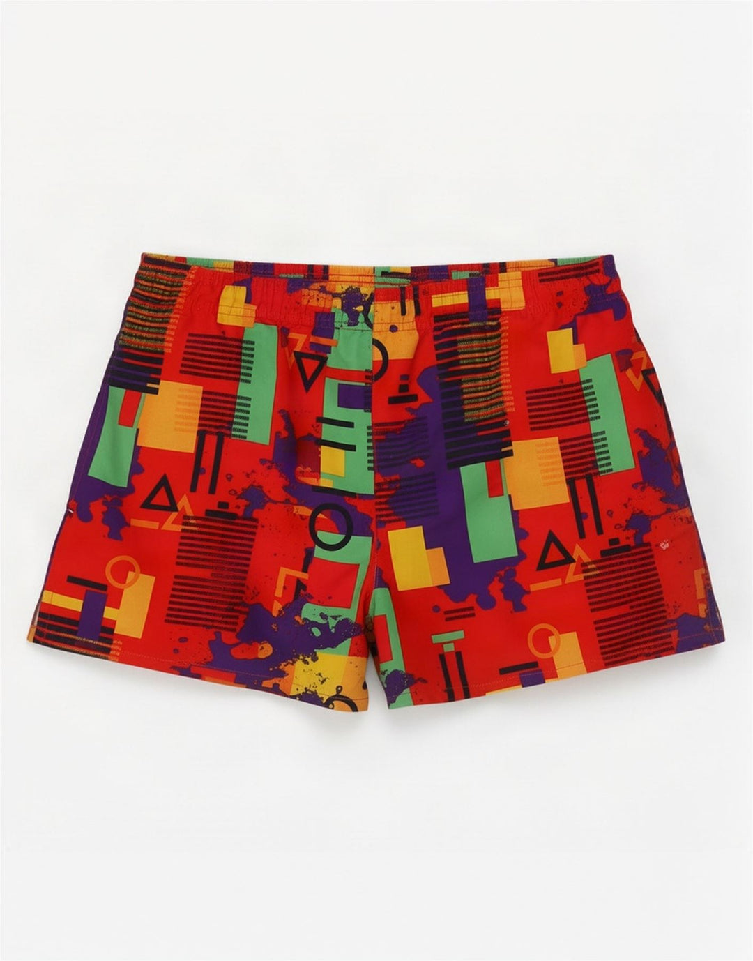 Umbro Herre badeshorts Medium Flerfarvet Geometrisk Polyester