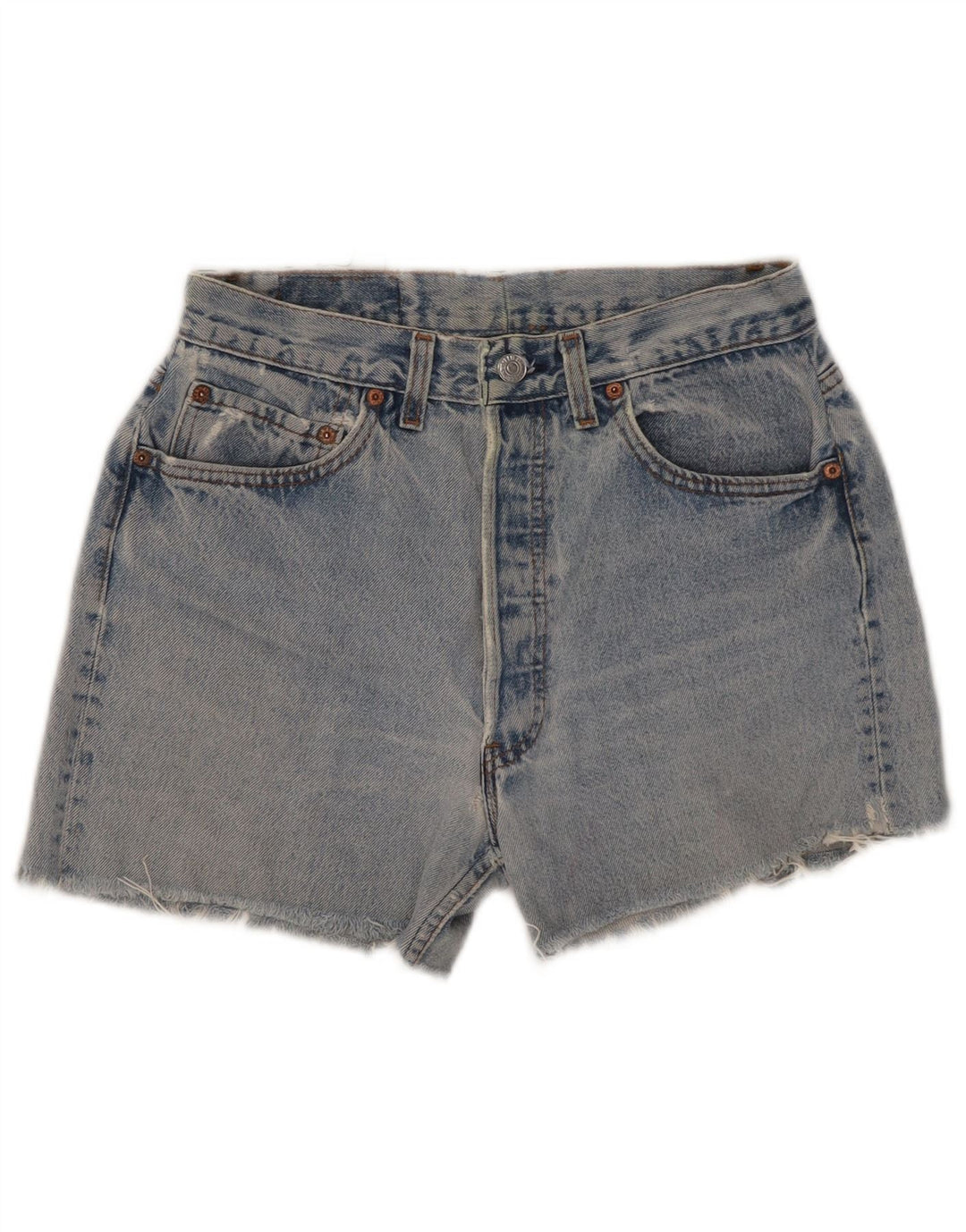 Levi's denimshorts til kvinder W28 Medium Blue