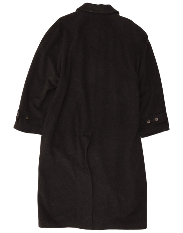 Vintage overtræk til mænd EU 50 Large Black Cashmere