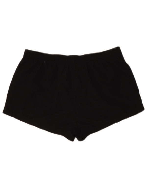 Emporio Armani Kvinders Grafiske Casual Shorts W30 Medium Sort Polyester
