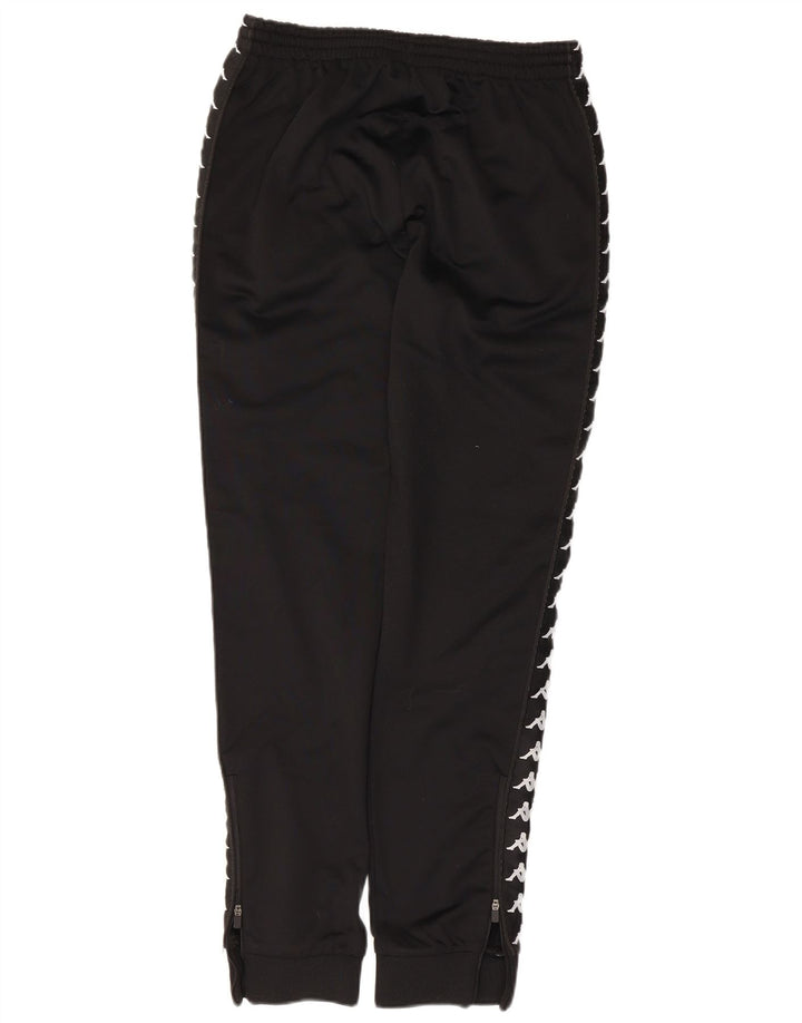 Kappa Herre grafisk træningsdragt Bukser Joggers Medium Sort Polyester