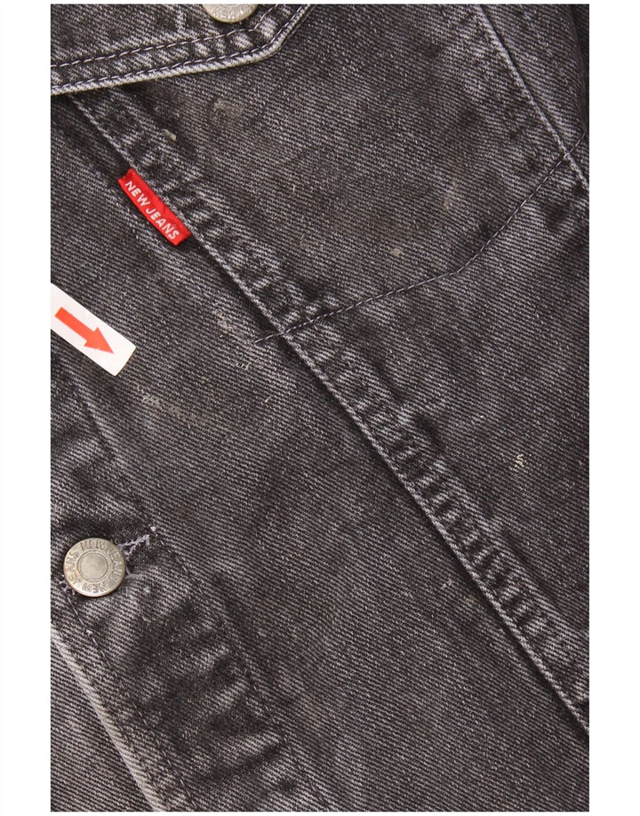 New Jeans Dame Denim Jacket UK 18 XL Sort