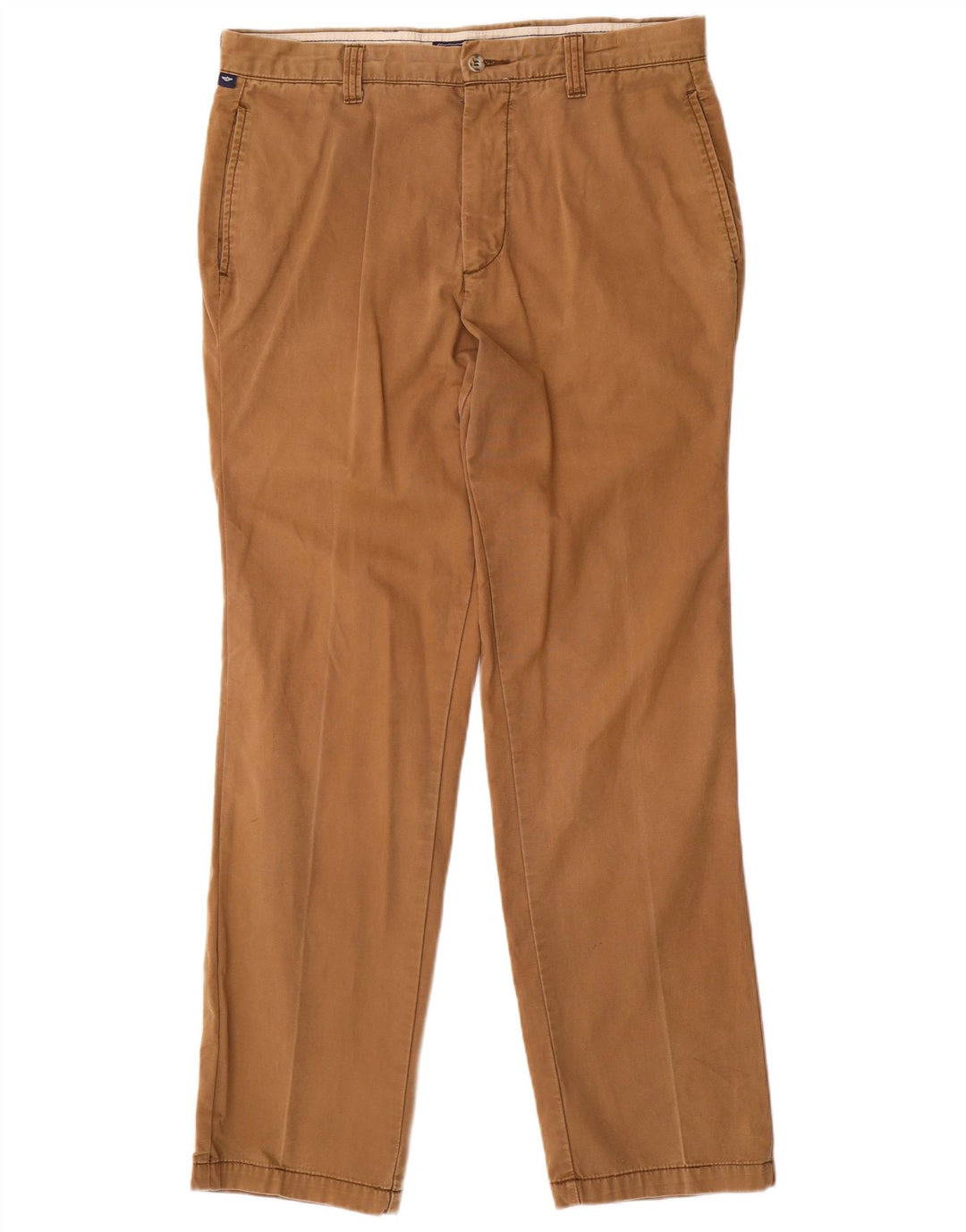DOCKERS Herre Classic Fit Straight Chino Bukser W34 L32 Beige Bomuld