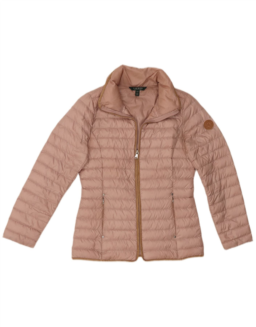 Ralph Lauren Dame Polstret Jakke UK 6 XS Pink Polyester