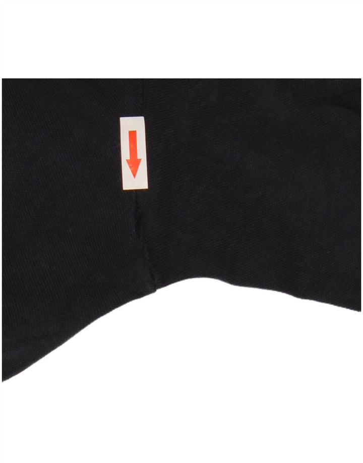 Kappa langærmet poloshirt til mænd Medium marineblå bomuld