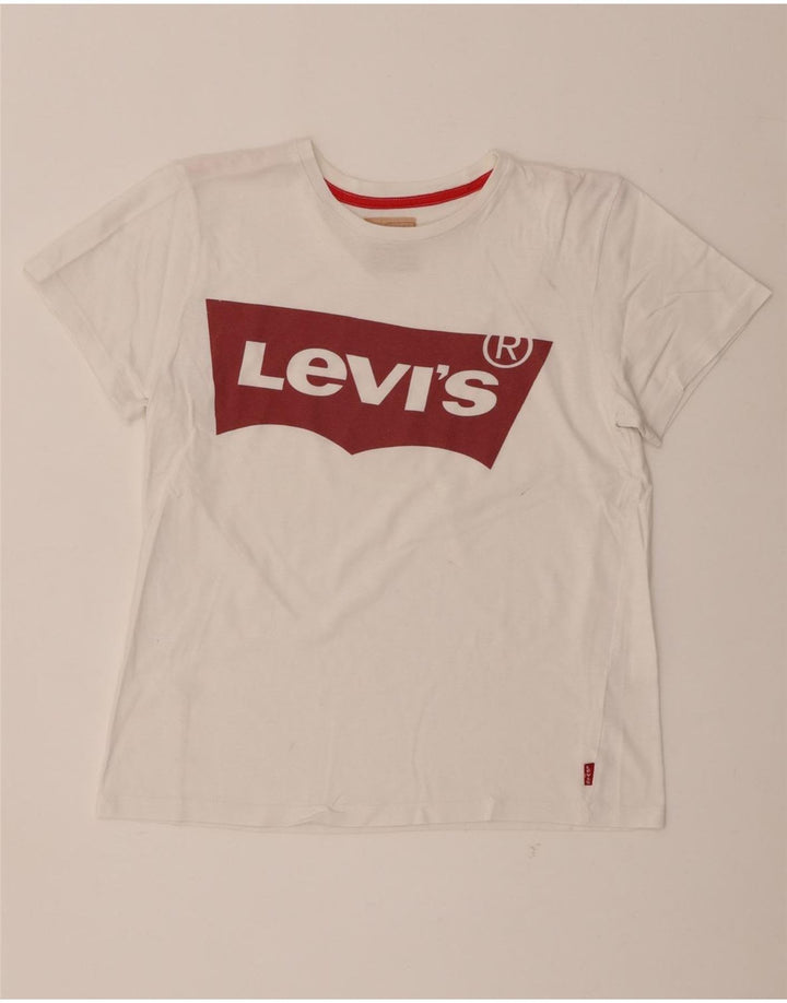 Levi's Girls Grafisk T-Shirt Top 13-14 år Hvid