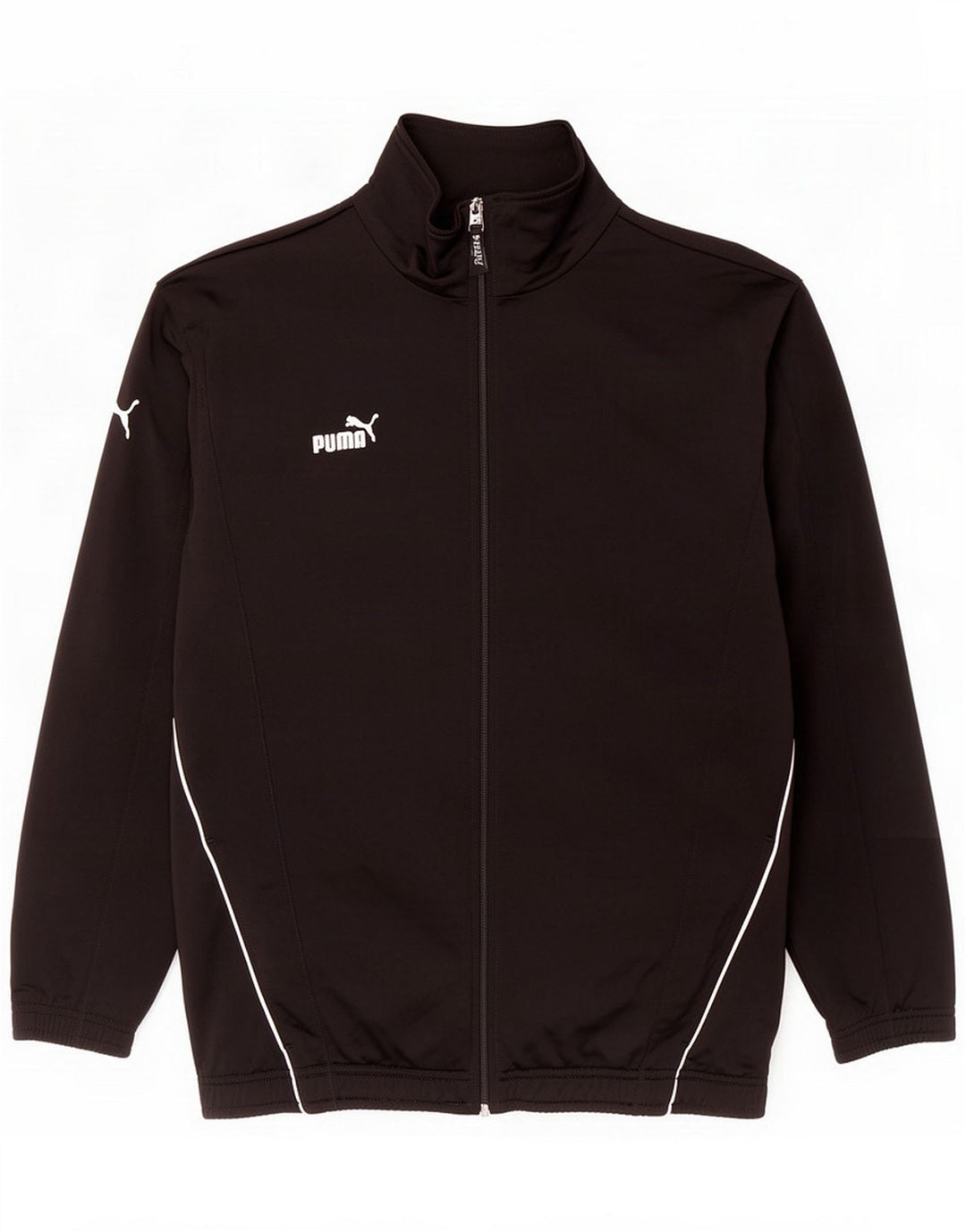 Puma Boys træningsdragt topjakke 15-16 år sort polyester