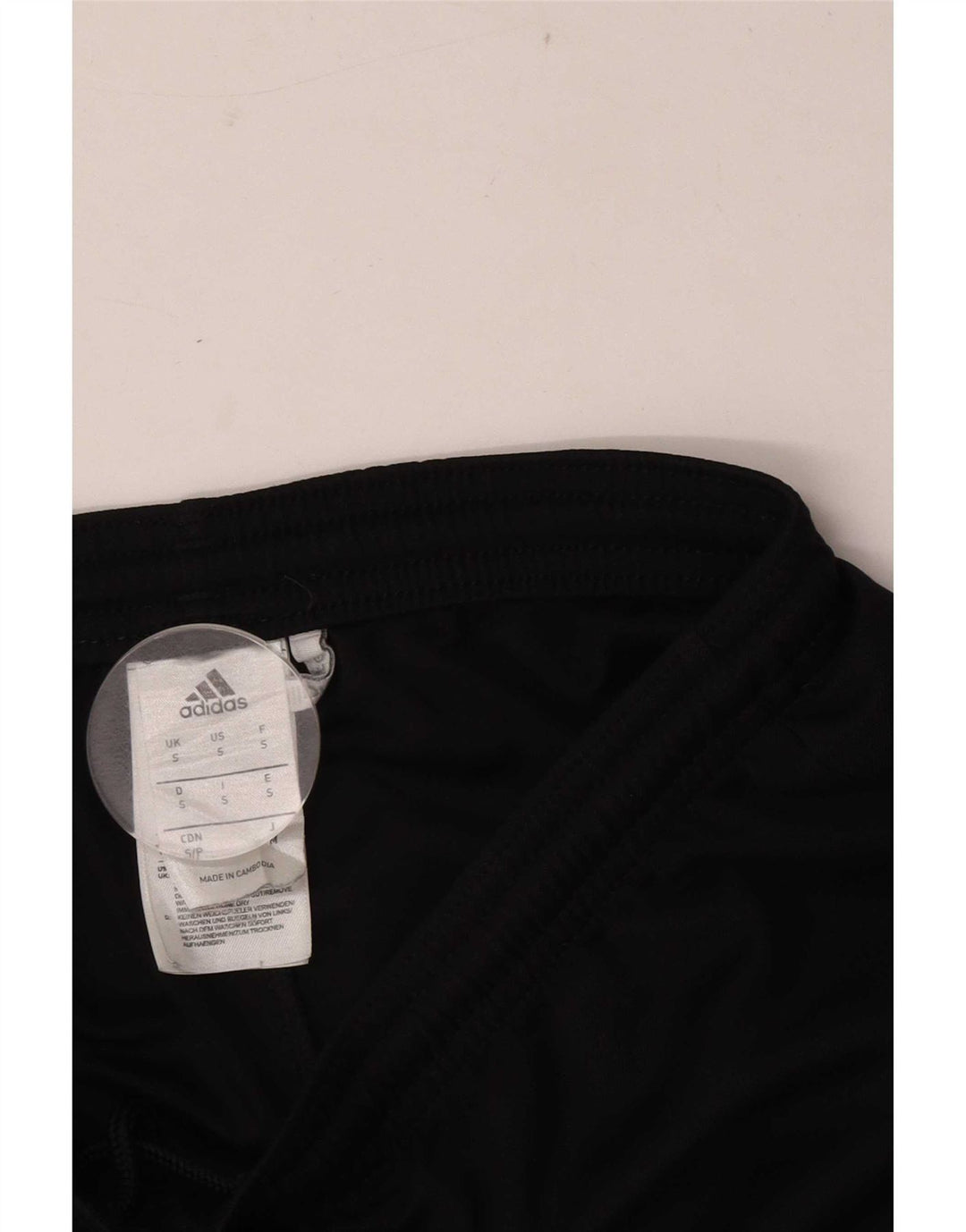 Adidas Regular Sports Shorts til mænd Small Black Polyester