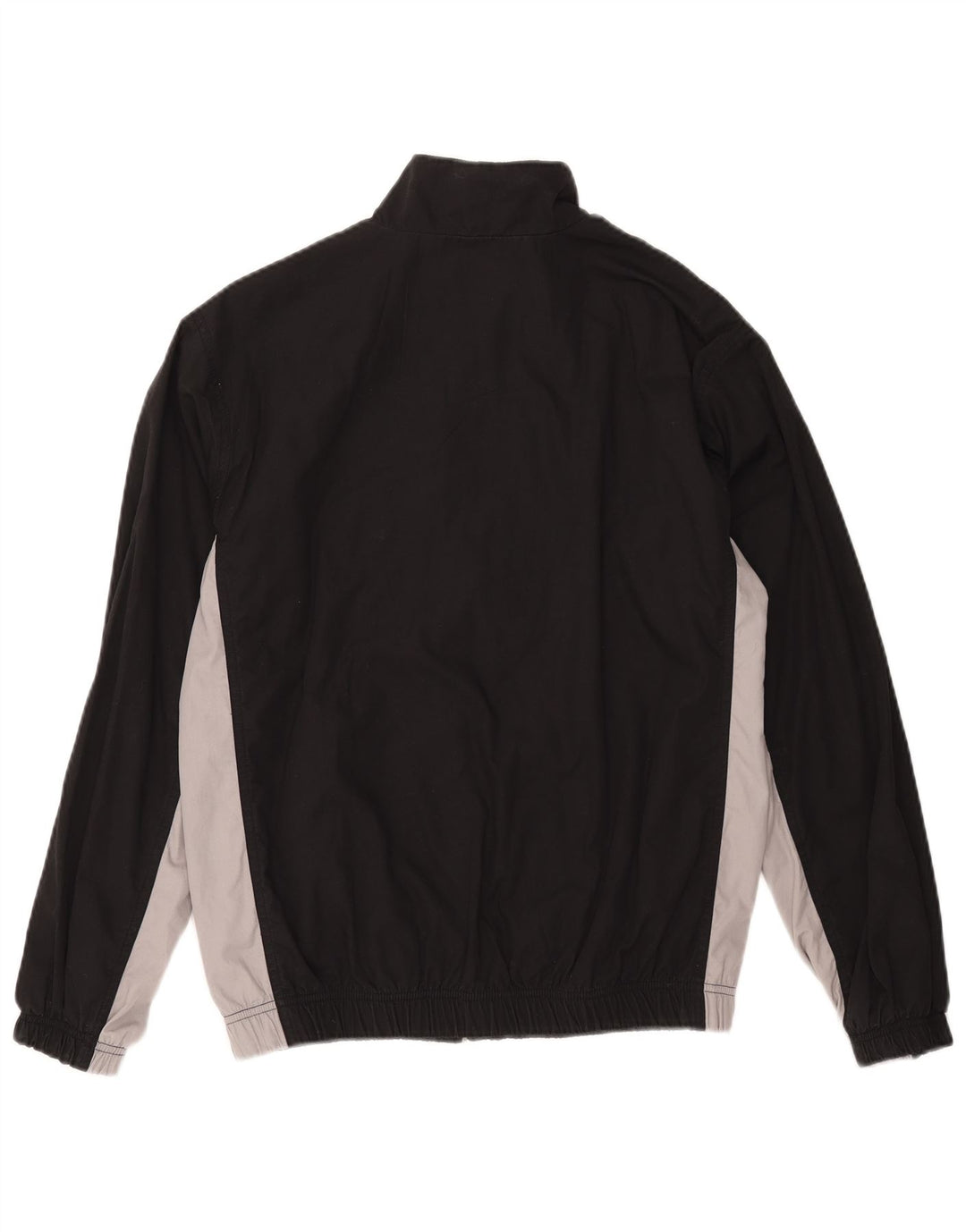 Nike Træningsdragt til mænd Topjakke UK 39/41 Medium Sort Colourblock Polyester