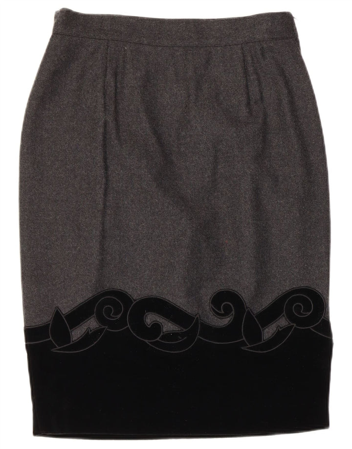 BLUMODE Pencil Nederdel til kvinder IT 44 Medium W28 Grå Colourblock