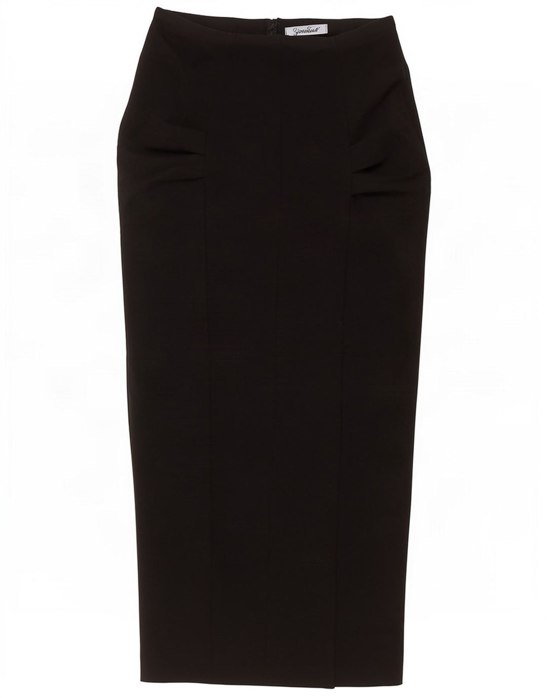 Zara Dame Maxi Nederdel Medium W28 Sort Bomuld