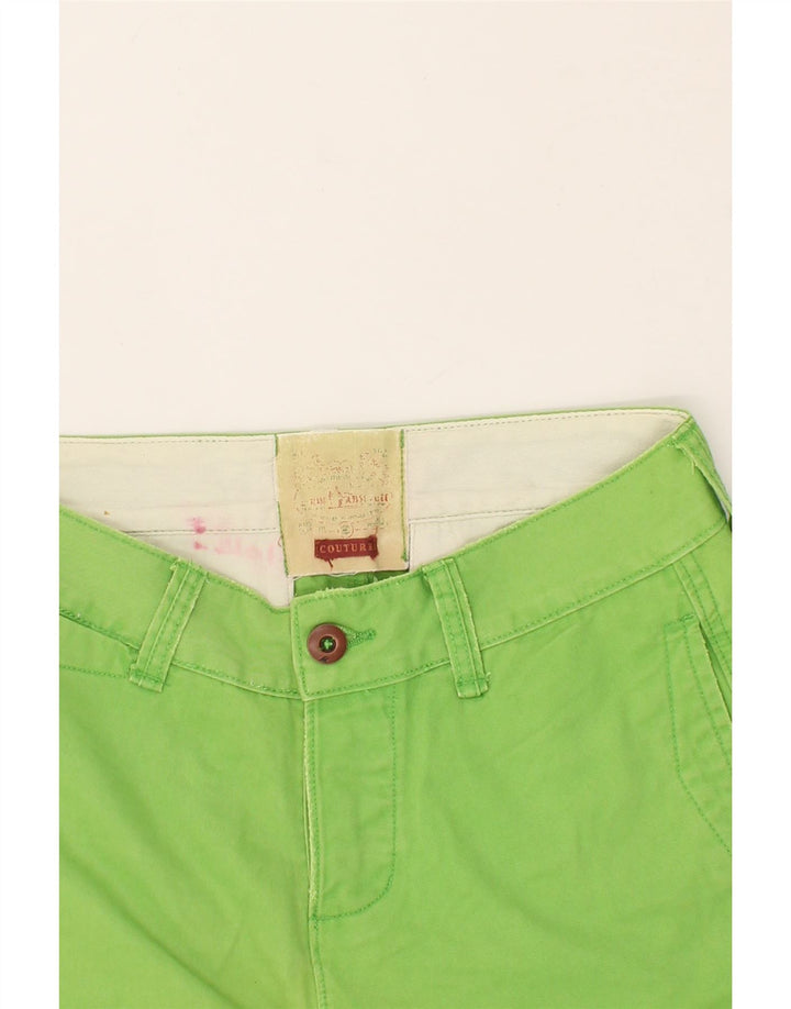 VINTAGE Mens Chino Shorts IT 46 Small W30  Green Vintage Vintage and Second-Hand Vintage from Messina Hembry 