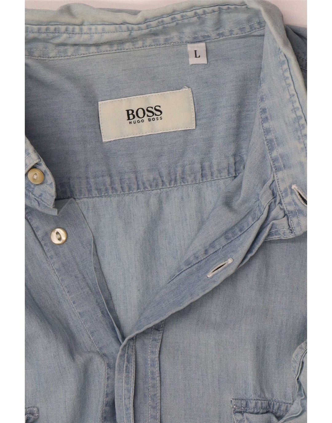 Hugo Boss Herreskjorte Stor Blå