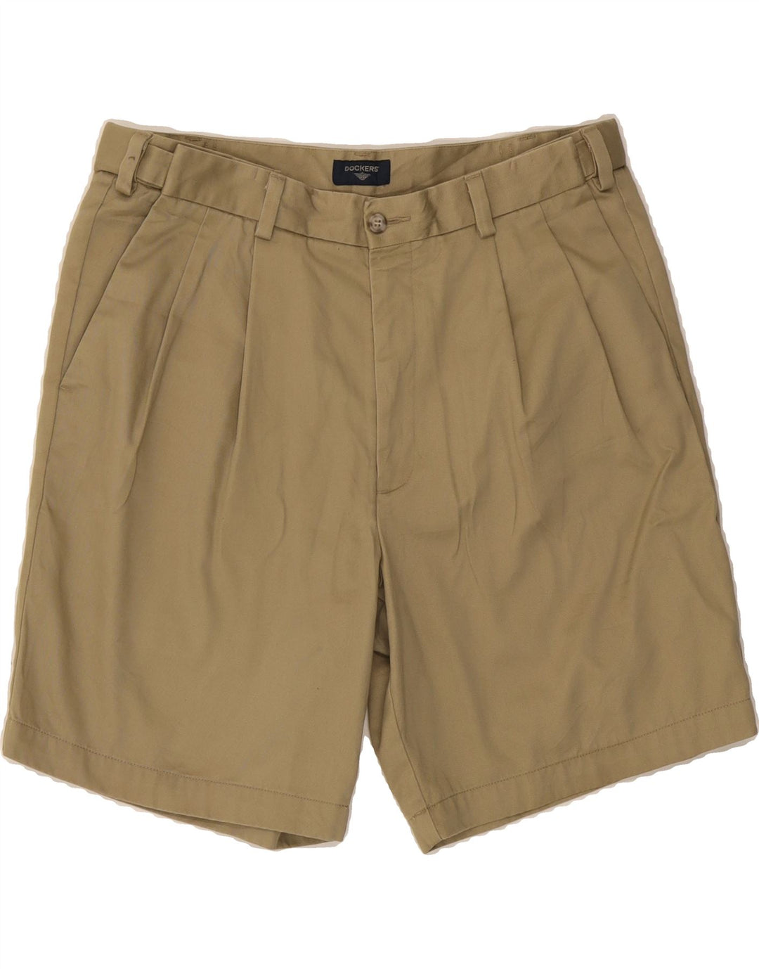 DOCKERS Mens Pegged Chino Shorts W34 Large Beige Cotton Vintage Dockers and Second-Hand Dockers from Messina Hembry 