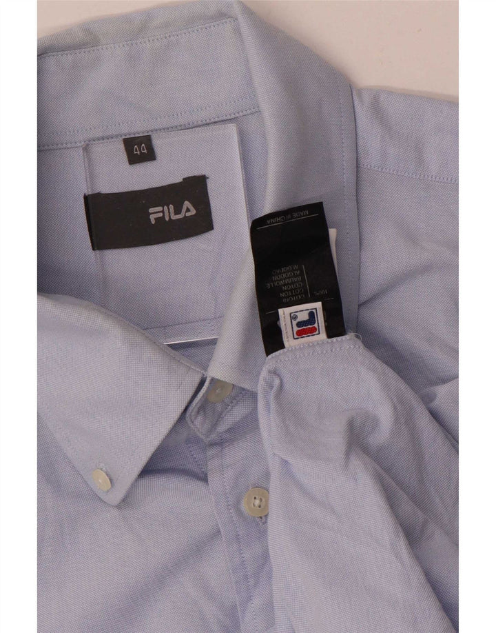Fila Herreskjorte str. 44 XL Blå Bomuld