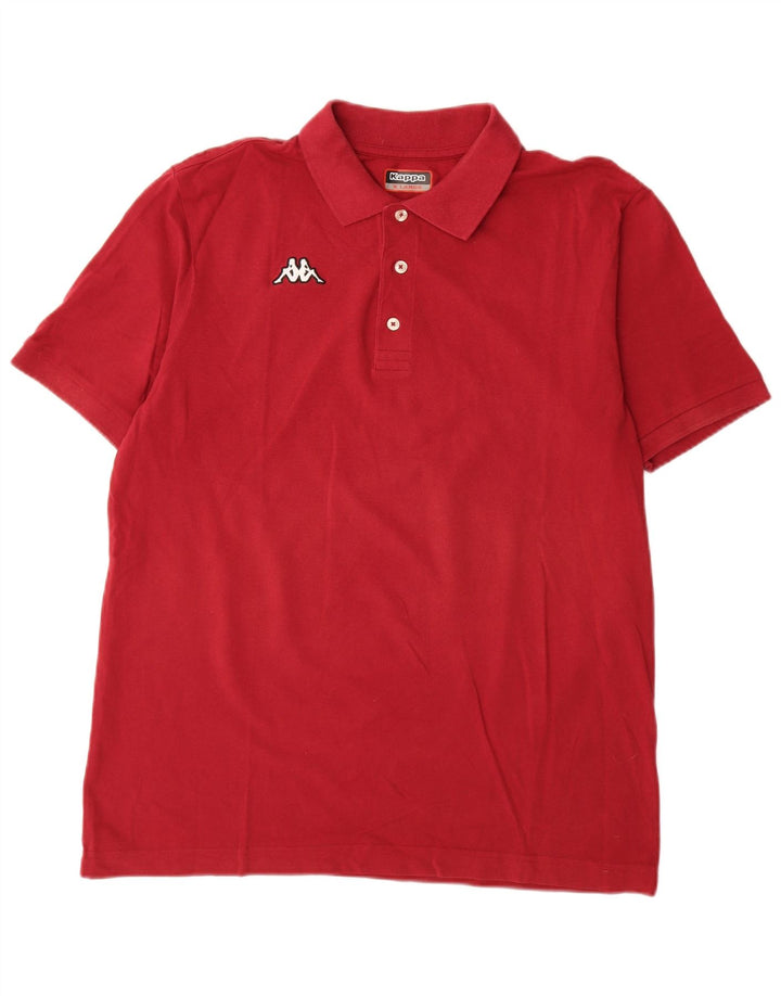 Kappa herre poloshirt XL Rød