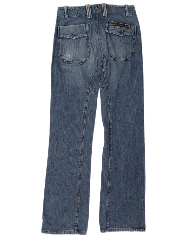 Diesel Dame Bootcut Jeans W28 L34 Blå Bomuld